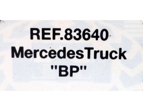 Mercedes Truck  Bp Menta REF.83640 MATCHBOX