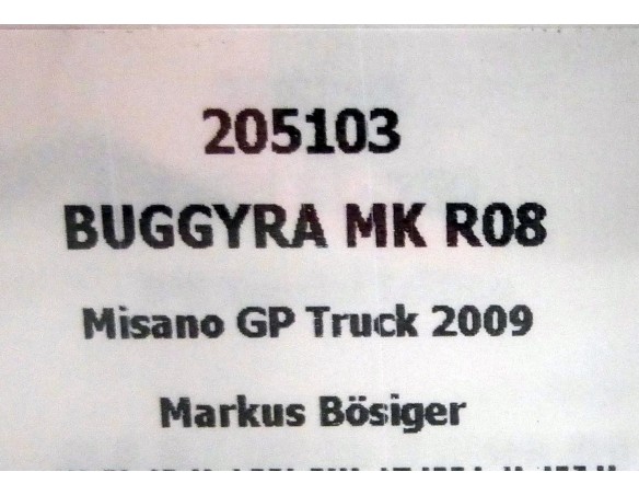 Buggyra MK R08 Misano GP Truck 2008 Markus Bösiger REF.205103 FLY