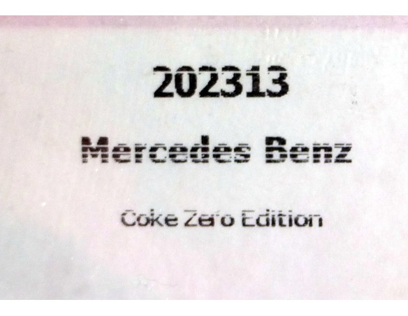 CAMION Mercedes Benz 130 Aniversary “Coke Zero Special Edition” REF.202313 FLYSLOT