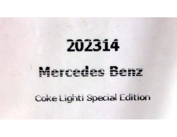 CAMION Mercedes Benz 130 Aniversary “Coke Light Special Edition”REF.202314 FLYSLOT