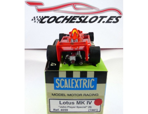 LOTUS MK-IV F1 JHON PLAYER ROJO Nº 5 1981 REF.4059 EXIN
