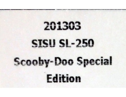 CAMION SISU SL 250 SCOOBY DOO EDICION ESPECIAL TRUCK REF. 201303 FLYSLOT