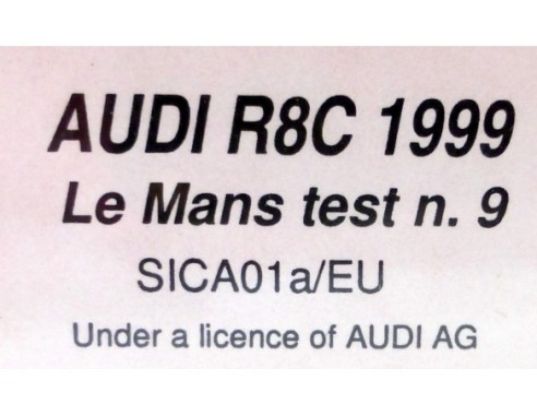 Audi R8C - N. 9 Test car Le Mans 1999  REF. SICA01a SLOT.IT