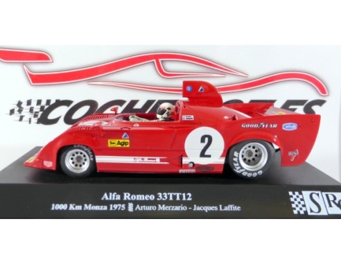 Alfa Romeo 33TT12 - 1000 Km Monza 1975  A.Merzario & J.Laffite REF. 00702 SRC