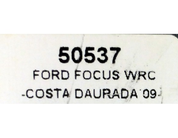 FORD FOCUS WRC RALLY CATALUNYA COSTA DAURADA 2009 REF. 50537 NINCO