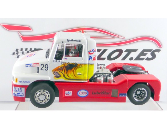 CAMION Sisu Sl 250 Fia Etrc 1999 BLANCO ROJO TIGRE REF.TRUCK 2 FLY