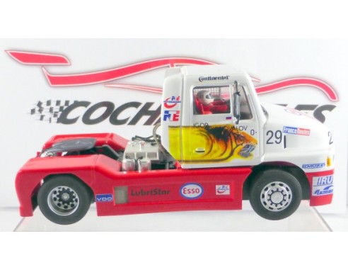 CAMION Sisu Sl 250 Fia Etrc 1999 BLANCO ROJO TIGRE REF.TRUCK 2 FLY