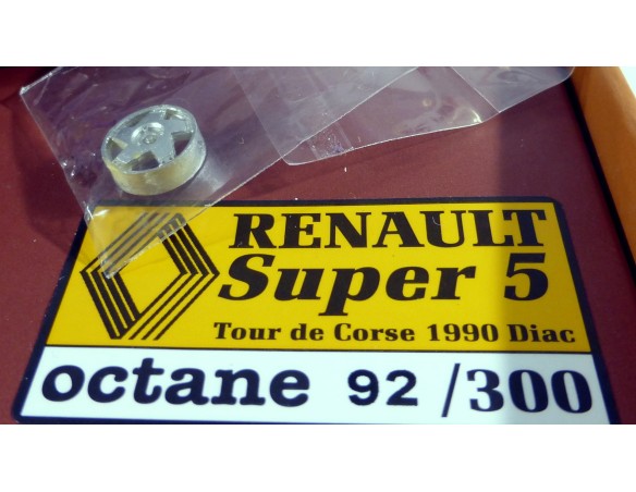 RENAULT SUPER 5 TOUR DE CORSE 1990 DIAC REF. 0C-04 OCTANE