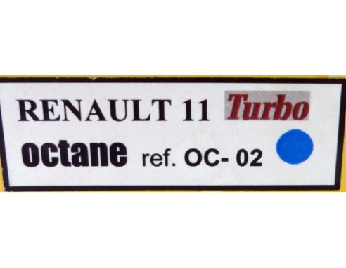 RENAULT 11 TURBO RALLY MONTECARLO DECORACION PHILLIPS REF.0C-02 OCTANE