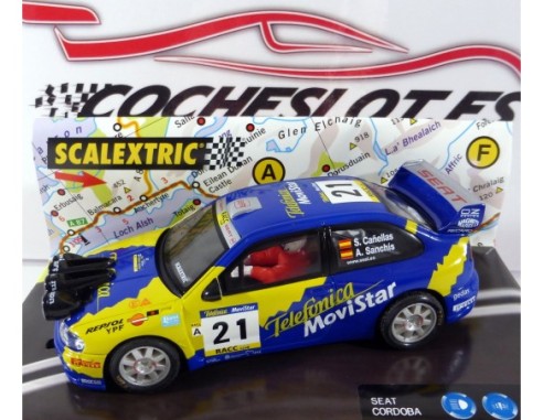 SEAT CORDOBA WRC MOVIESTAR del KIT RALLY REF. 6903 TECNITOYS