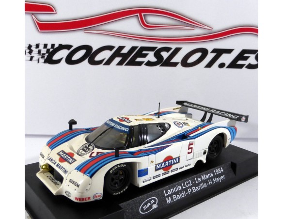 Lancia LC2-84 Le Mans 1984, Nº5  Martini REF. SICA08B SLOT.IT