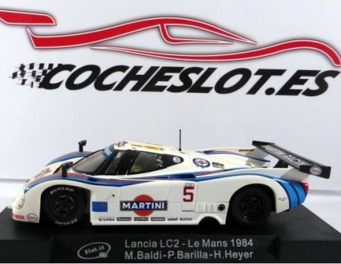 Lancia LC2-84 Le Mans 1984, Nº5  Martini REF. SICA08B SLOT.IT