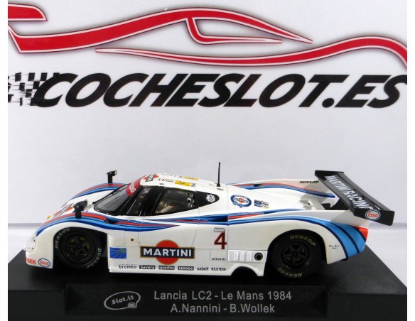 Lancia LC2-84 Le Mans 1984, Nº4 Martini REF. SICA08C SLOT.IT