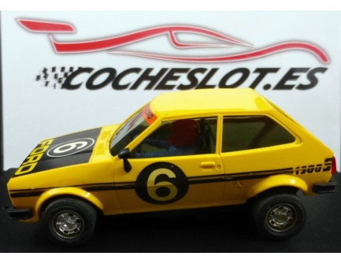 FORD FIESTA AMARILLO 1980 REF. 4057 EXIN