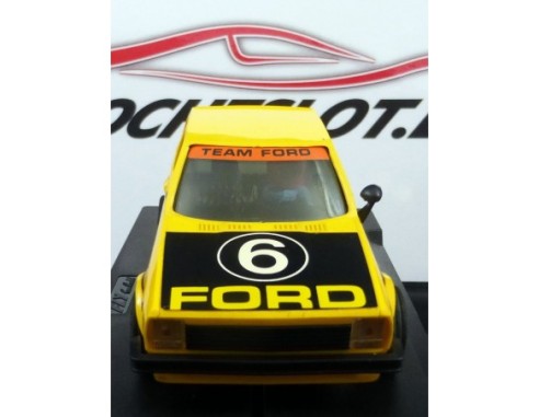 FORD FIESTA AMARILLO 1980 REF. 4057 EXIN