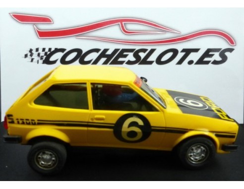 FORD FIESTA AMARILLO 1980 REF. 4057 EXIN