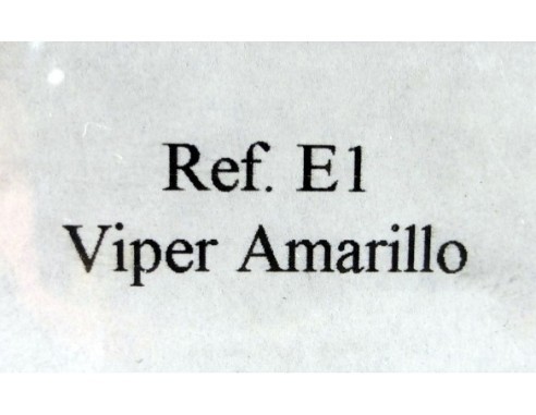 VIPER AMARILLO GUIA SLOT RACING REF. E1 FLY