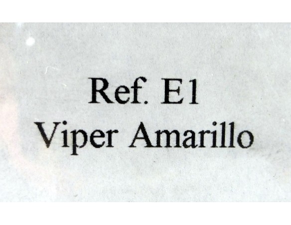 VIPER AMARILLO GUIA SLOT RACING REF. E1 FLY