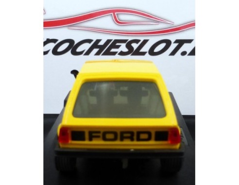 FORD FIESTA AMARILLO 1980 REF. 4057 EXIN