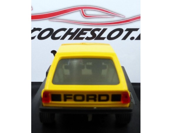 FORD FIESTA AMARILLO 1980 REF. 4057 EXIN