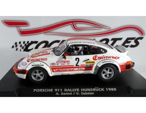 Porsche 911 Rallye Hunsrück 1980 A. Zanini/ V. Sabater REF.W044-06 SLOTWINGS