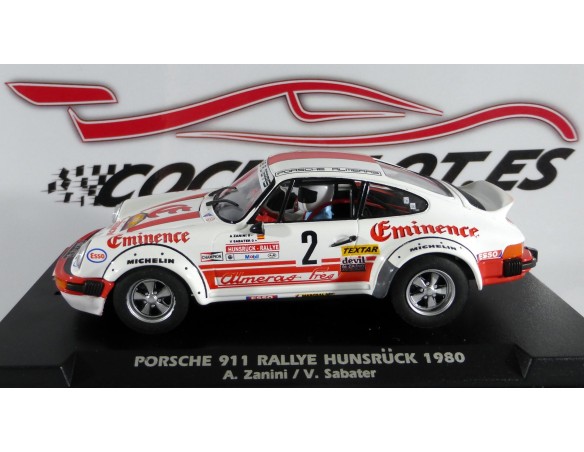 Porsche 911 Rallye Hunsrück 1980 A. Zanini/ V. Sabater REF.W044-06 SLOTWINGS