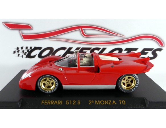 FERRARI 512 S DOS VERSIONES Nº2 1970 MONZA REF. C4 FLY