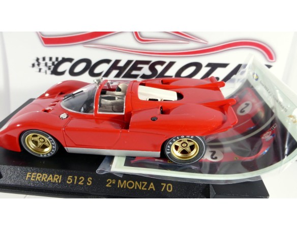 FERRARI 512 S DOS VERSIONES Nº2 1970 MONZA REF. C4 FLY