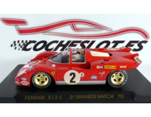 FERRARI 512 S DOS VERSIONES Nº2 1970 BRANDS HATCH REF. C4 FLY 2