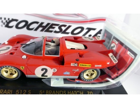 FERRARI 512 S DOS VERSIONES Nº2 1970 BRANDS HATCH REF. C4 FLY