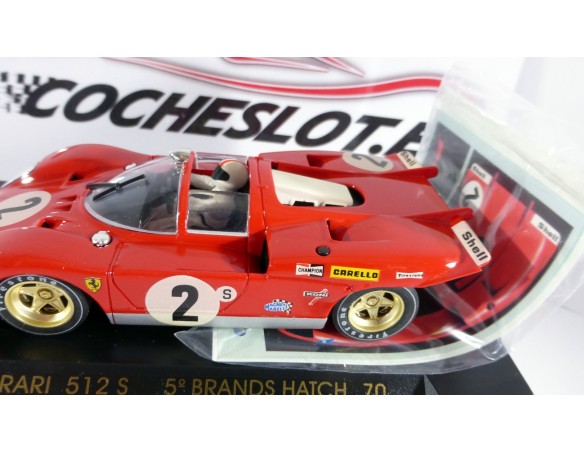 FERRARI 512 S DOS VERSIONES Nº2 1970 BRANDS HATCH REF. C4 FLY