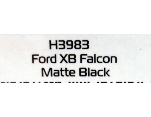 FORD XB FALCON NEGRO MATE MAD MAX. REF. H3983 SUPERSLOT