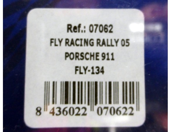 PORSCHE 911 RACING RALLY 05 FLY134 REF.070621 FLY
