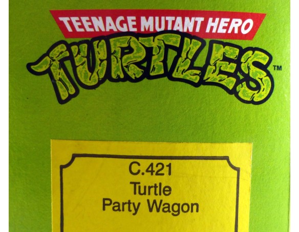TURTLE PARTY WAGON SCX-UK (1991)  REF. C421 SUPERSLOT