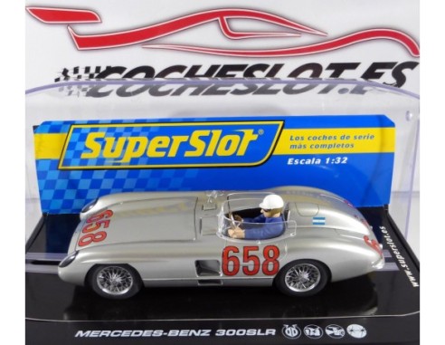 MERCEDES BENZ 300 SLR Nº658 MILLE MIGLIA FANGIO REF. H2814 SUPERSLOT