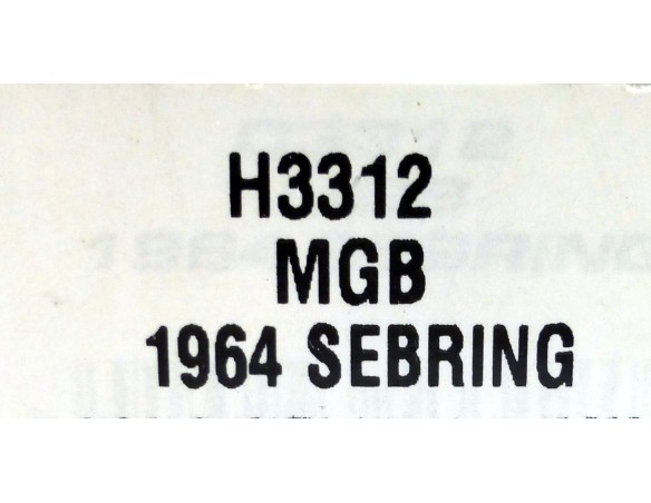 MGB 1964 SEBRING Nº48 F.MORRILL-J.ADAMS REF. H3312 SUPERSLOT