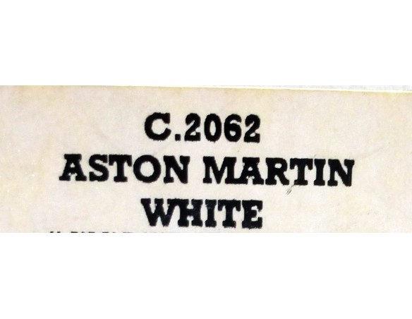 ASTON MARTIN ROJO Nº4 REF. C2062 SUPERSLOT