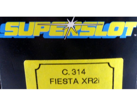 FORD FIESTA XR2i HISINSA FERIA JUGUETE 1993 ED,LTD 500u. REF.C314 SUPERSLOT
