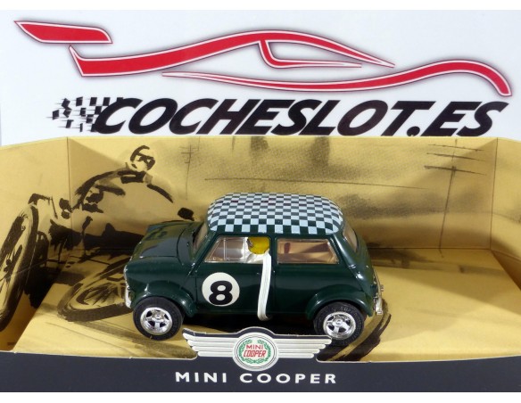Mini Cooper Green No.8 REF. C099 SUPERSLOT