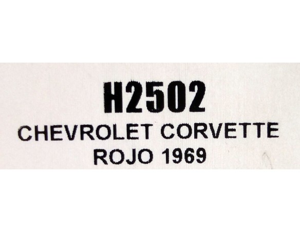 Chevrolet Corvette L88 1972 Nº57 Ref. H2502 SUPERSLOT