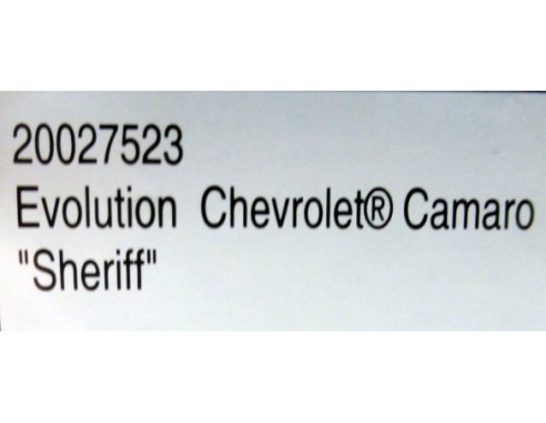 Chevrolet Camaro Sheriff  REF. 20027523 Evolution CARRERA