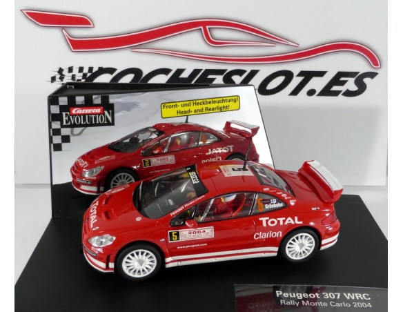 Peugeot 307 WRC Nº5 “ Rally Monte Carlo “ REF. 25731 EVOLUTION CARRERA