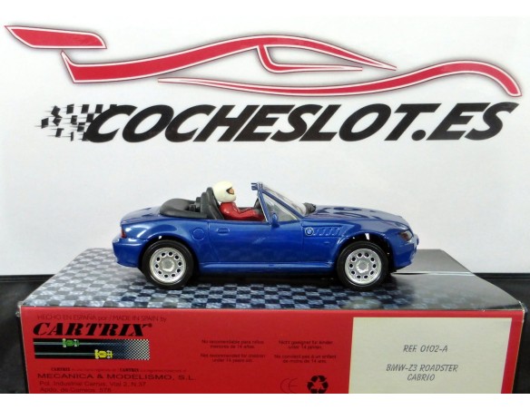 BMW Z3 ROADSTER CABRIO AZUL REF.0102A CARTRIX
