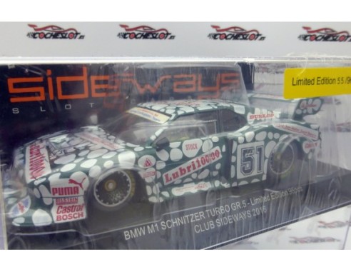 BMW M1 Schnitzer Turbo Gr.5 Verde Ltd Ed. REF.SW44G Racer SIDERWAYS