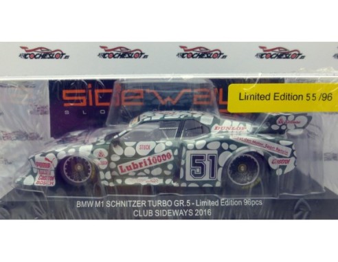 BMW M1 Schnitzer Turbo Gr.5 Verde Ltd Ed. REF.SW44G Racer SIDERWAYS