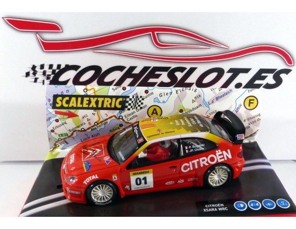 CITROEN XSARA WRC 2001 MANRESA  ED.NUMERADA Y FIRMADA TECNITOYS