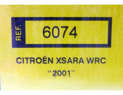 CITROEN XSARA WRC 2001 MANRESA  ED.NUMERADA Y FIRMADA TECNITOYS