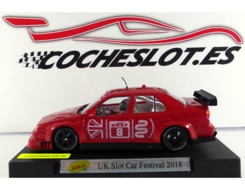 155 V6 TI UK SLOT CAR FESTIVAL 2018 EDL. 74/100 REF.CA-SC35AB SLOT.IT