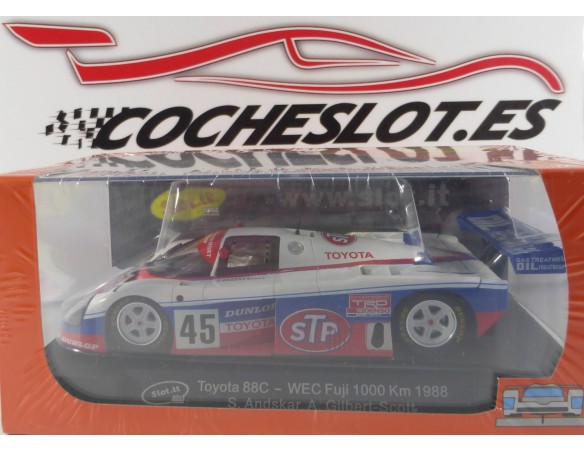 TOYOTA 88C WEC 1000KM 1988 Nº45 ANDSKAR GILBERT SCOTT REF.CA19E SLOT.IT