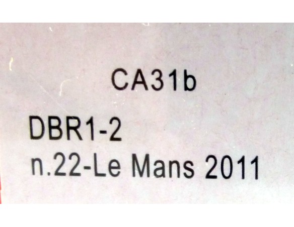 Lola Aston Martin DBR1-2 n.22 24h Le Mans 2011 REF.CA31b SLOT.IT